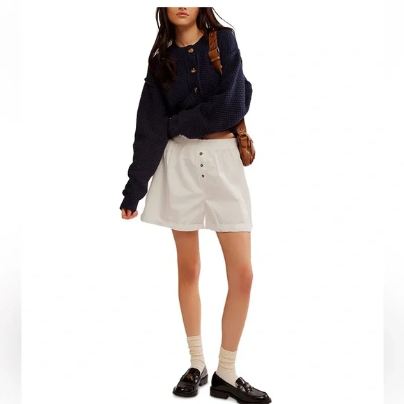 FREE PEOPLE Lila Cotton-Blend Cardigan, Size XSMALL‎